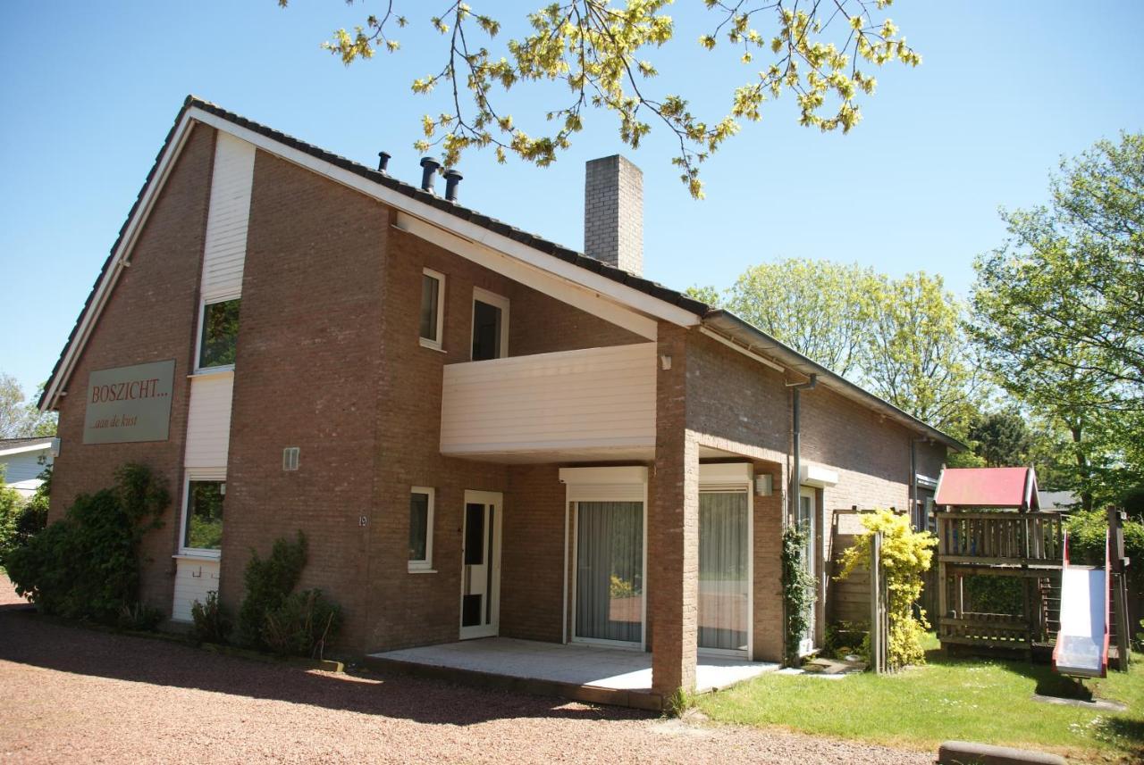 Boszicht 6 Halfvrijstaande Vakantiewoning In Oostkapelle Εξωτερικό φωτογραφία